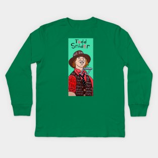 Todd Snider Kids Long Sleeve T-Shirt